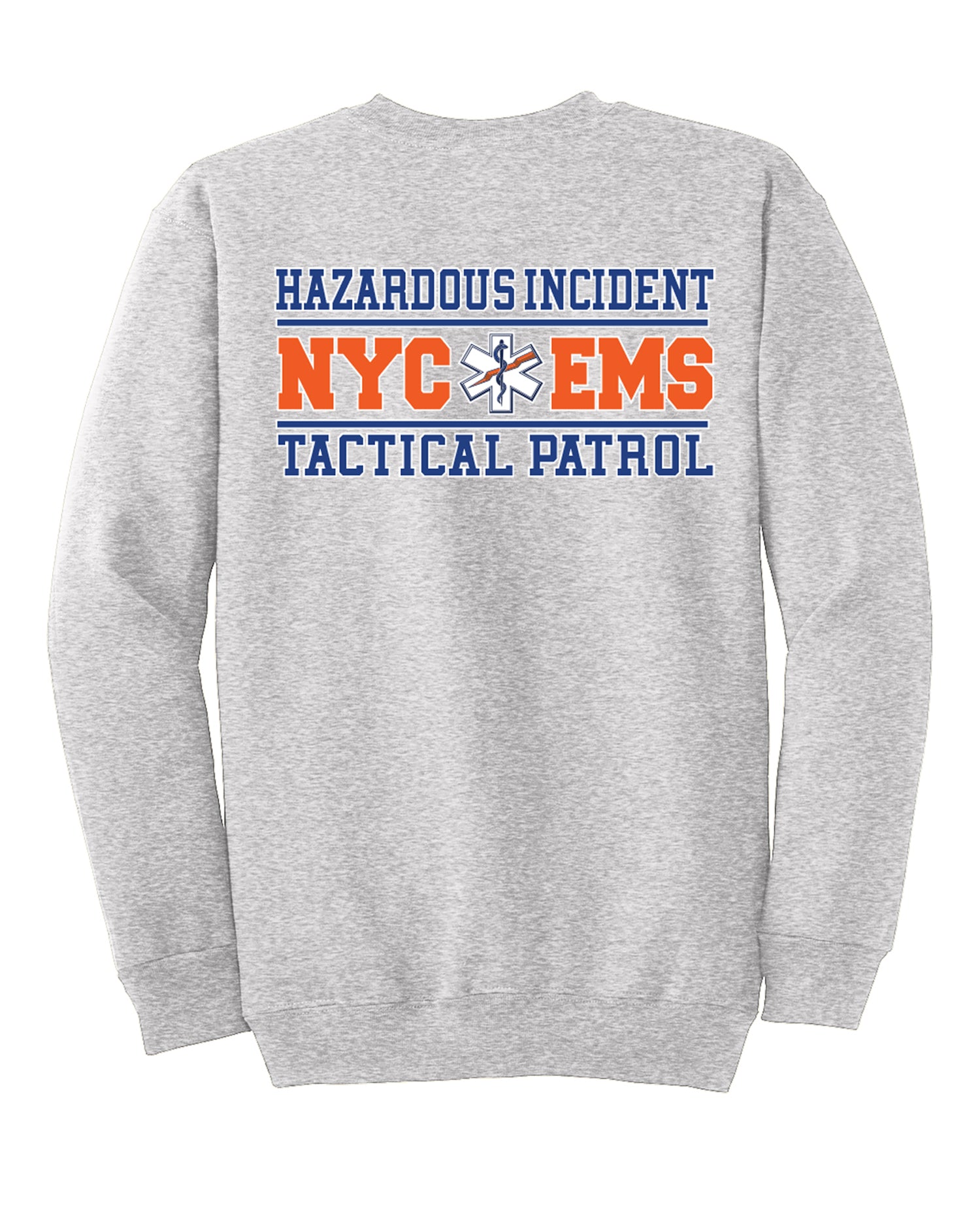 NYC HAZARD INCIDENT TACTICAL PATROL CREWNECK