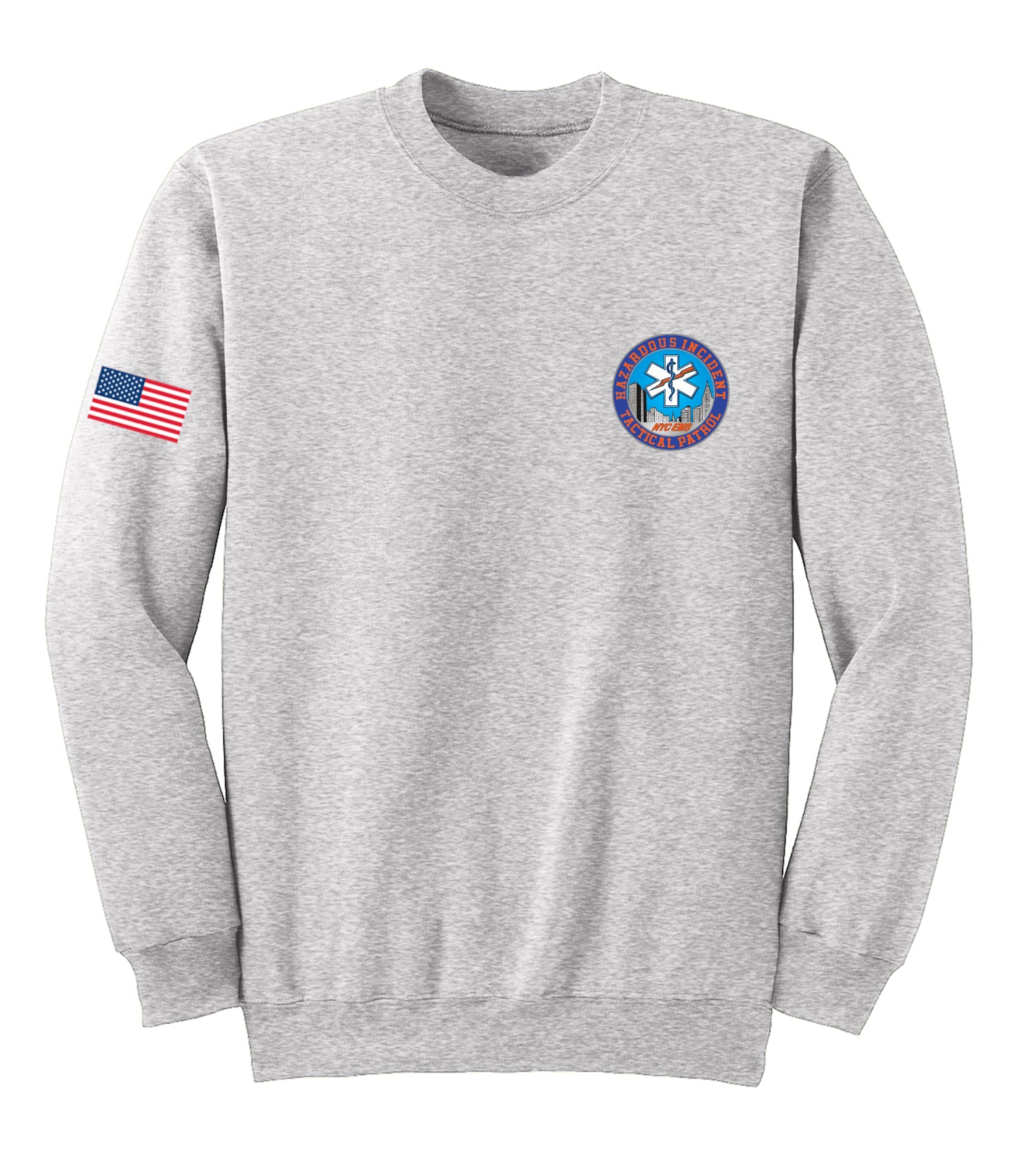 NYC HAZARD INCIDENT TACTICAL PATROL CREWNECK