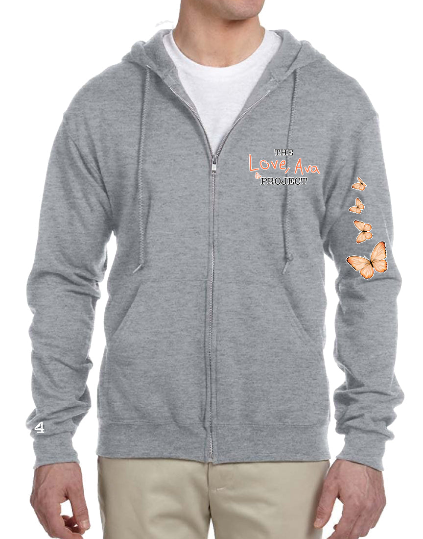 Love Ava Full Zip Hoodie