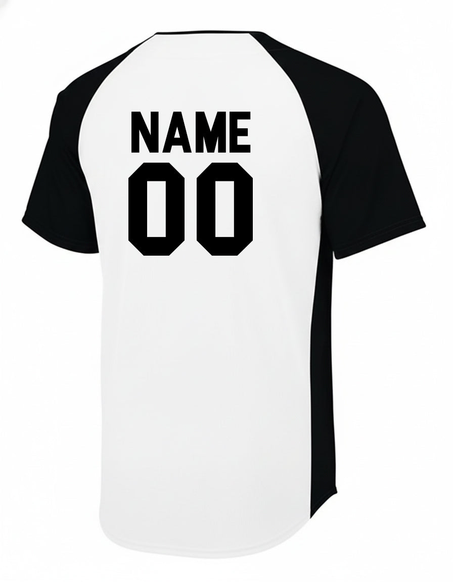 EAST ROCKAWAY BASEBALL Adult Full-Button Baseball Jersey