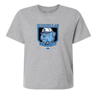 BLUE COLLAR BULLDOGS BASEBALL WOMEN'S TSHIRT