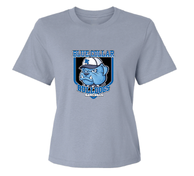 BLUE COLLAR BULLDOGS BASEBALL WOMEN'S TSHIRT