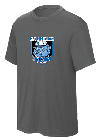 BLUE COLLAR BULLDOGS BASEBALL PERFORMANCE SHORT SLEEVE SHIRT