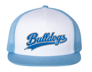 BLUE COLLAR BULLDOGS BASEBALL FLAT BILL CAP