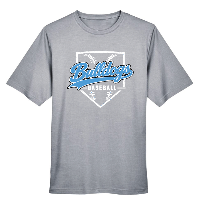 BLUE COLLAR BULLDOGS BASEBALL PERFORMANCE SHORT SLEEVE SHIRT TT11H/HY