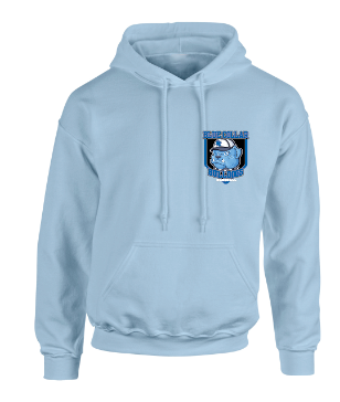 BLUE COLLAR BULLDOGS BASEBALL HOODIE