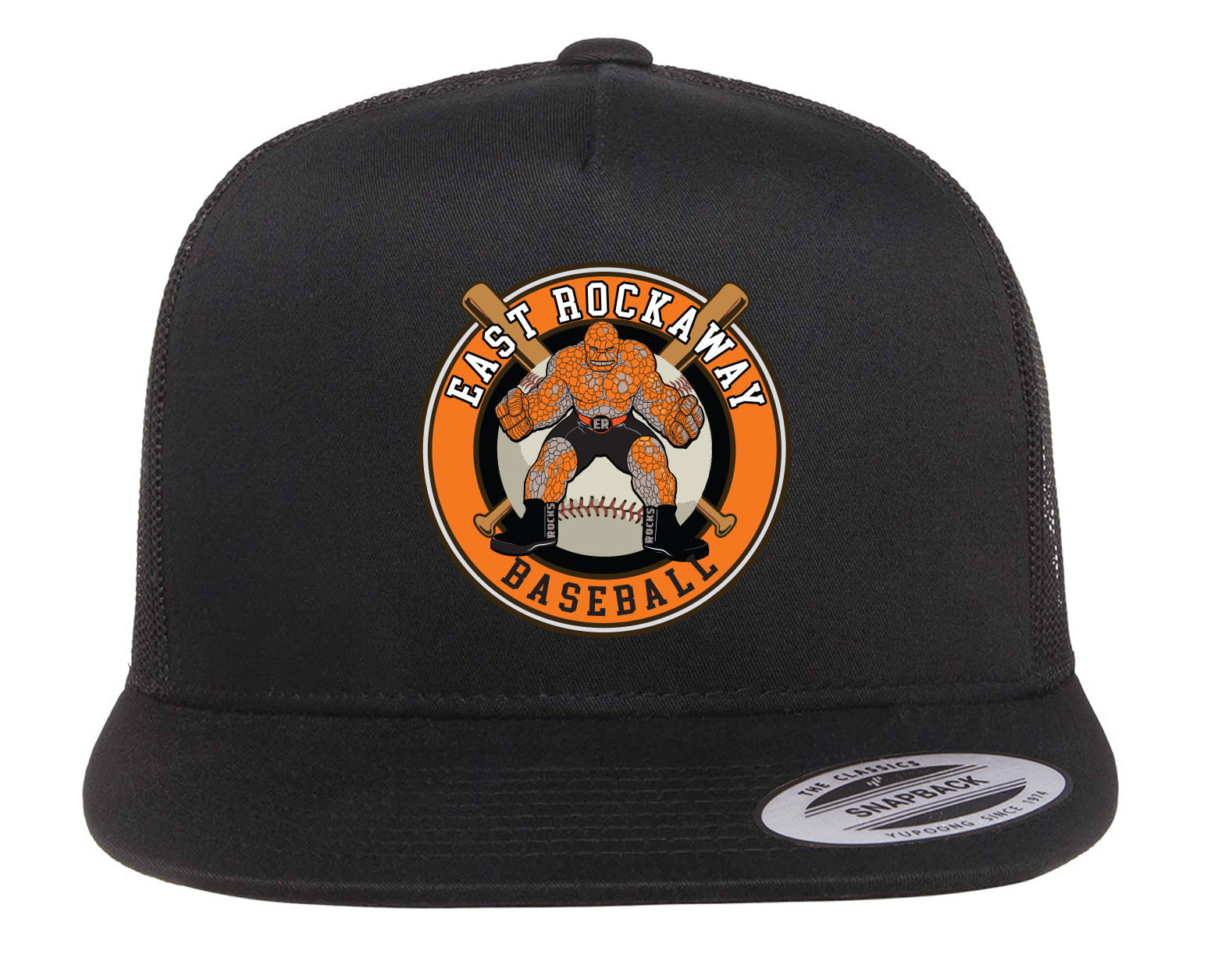 EAST ROCKAWAY BASEBALL retroTrucker hat