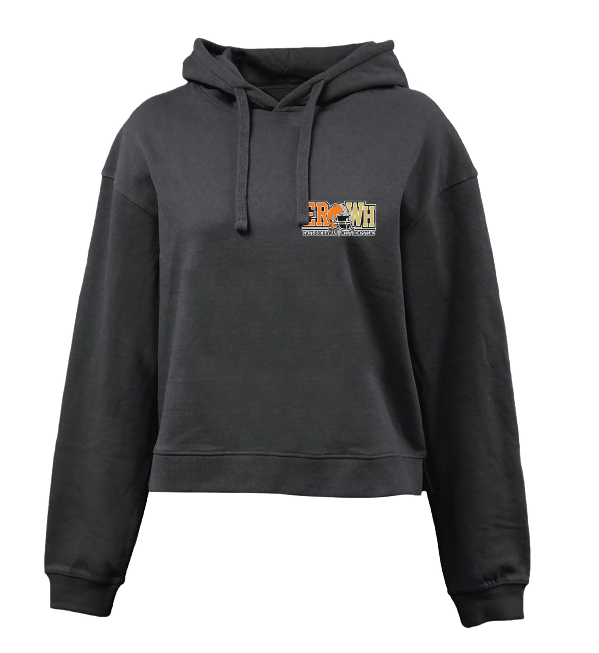 East Rockaway Football Cropped Hoodie