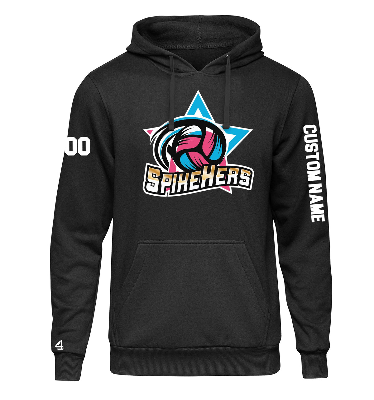 Spikehers Volleyball Hoodie
