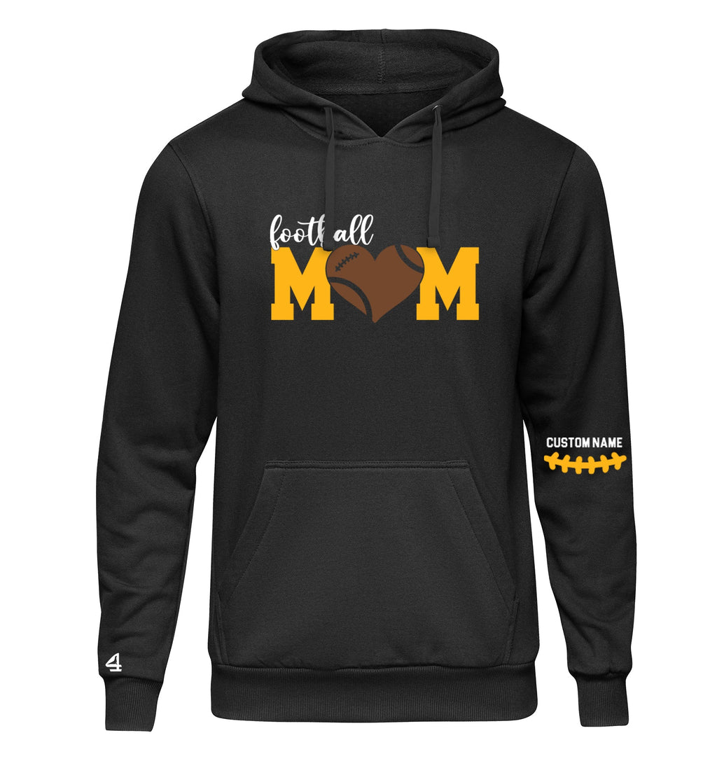 Wantagh Varsity Football Football Mom Hoodie