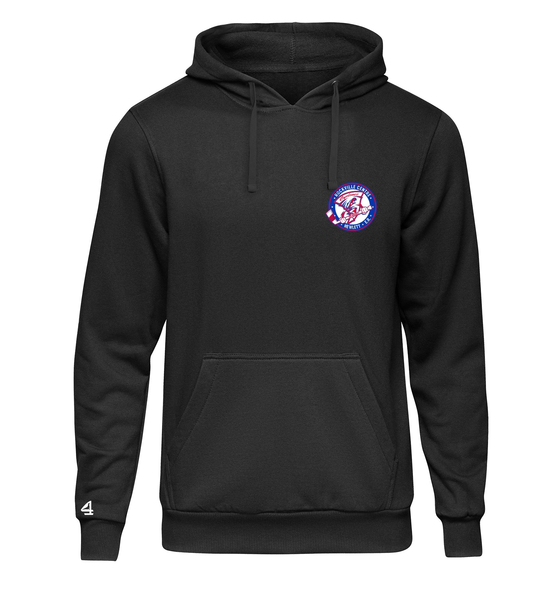 ROCKVILLE CENTRE HEWLETT E.R. HOCKEY Flag Hoodie