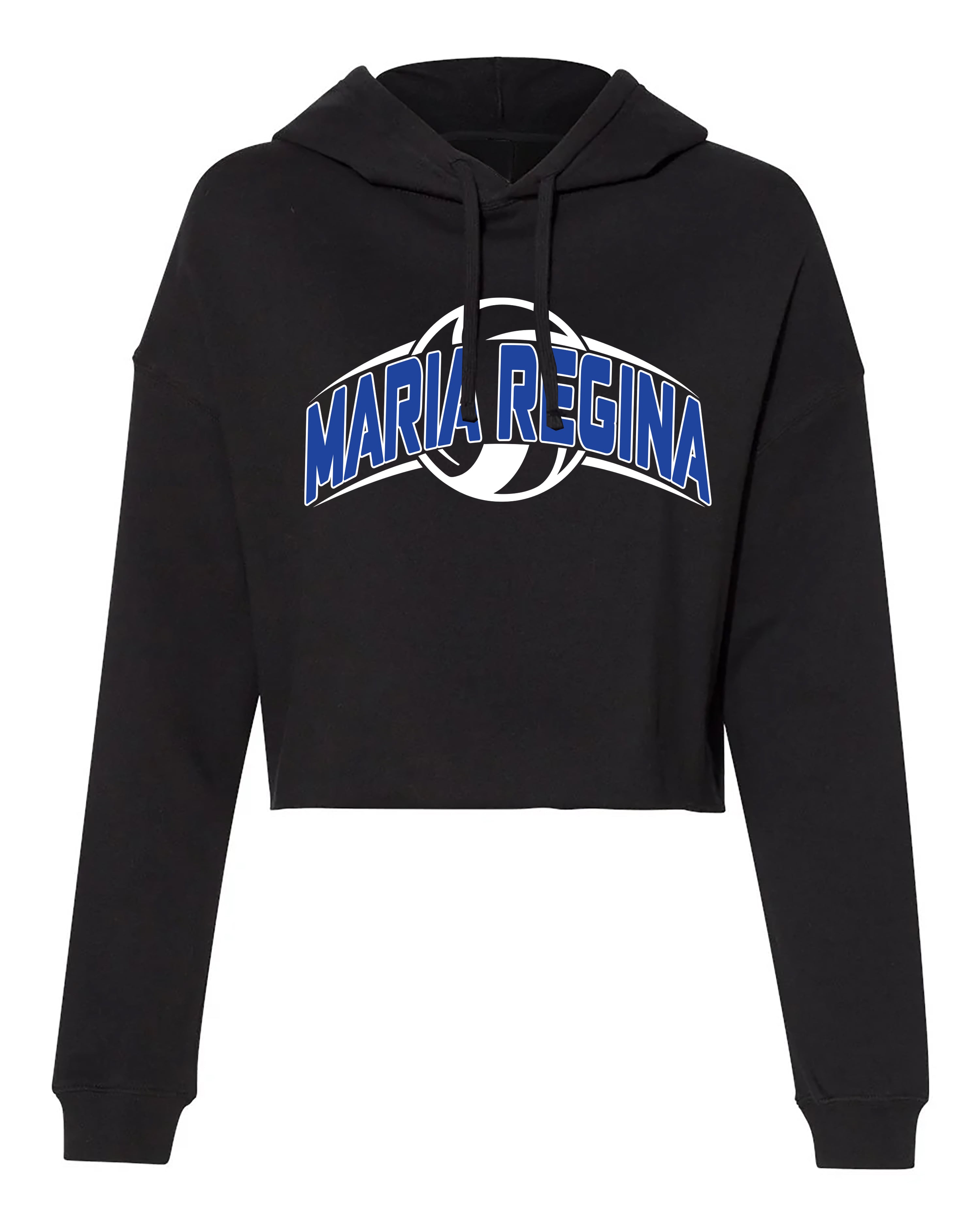 MARIA REGINA VOLLEYBALL Cropped Hoodie