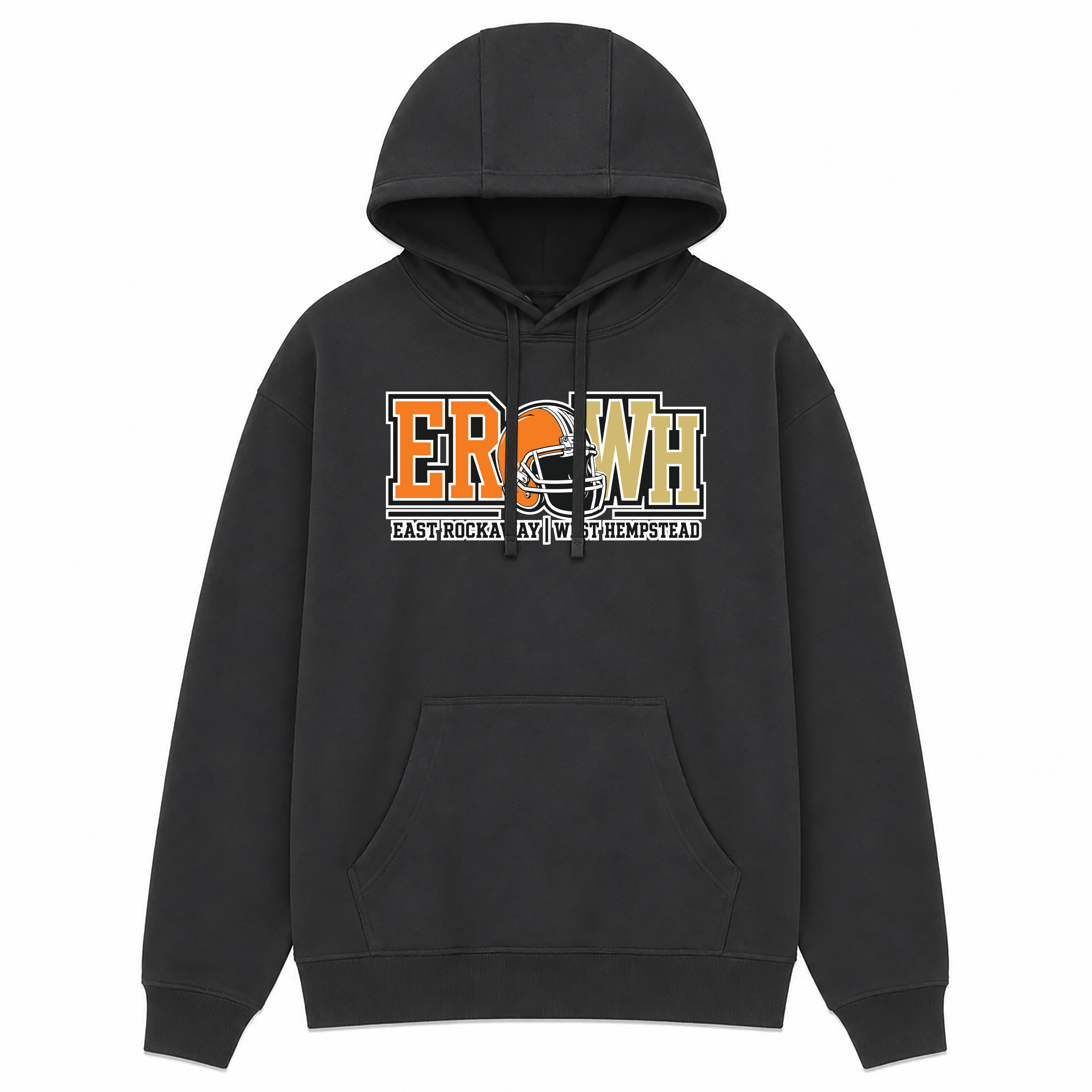 EAST ROCKAWAY & RAMS FOOTBALL Oversized Hoodie