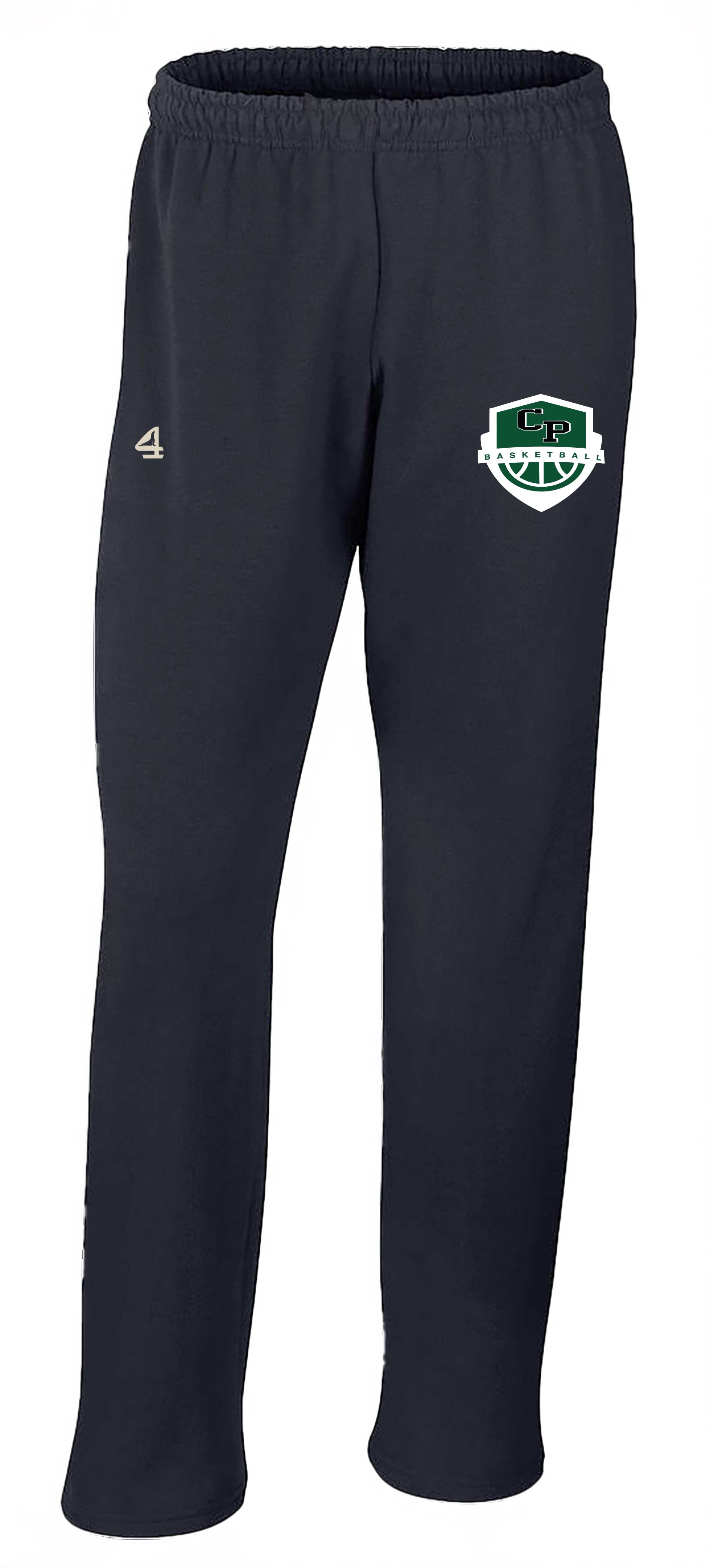 CARLE PLACE GIRLS BASKETBALL Open Bottom Sweatpants