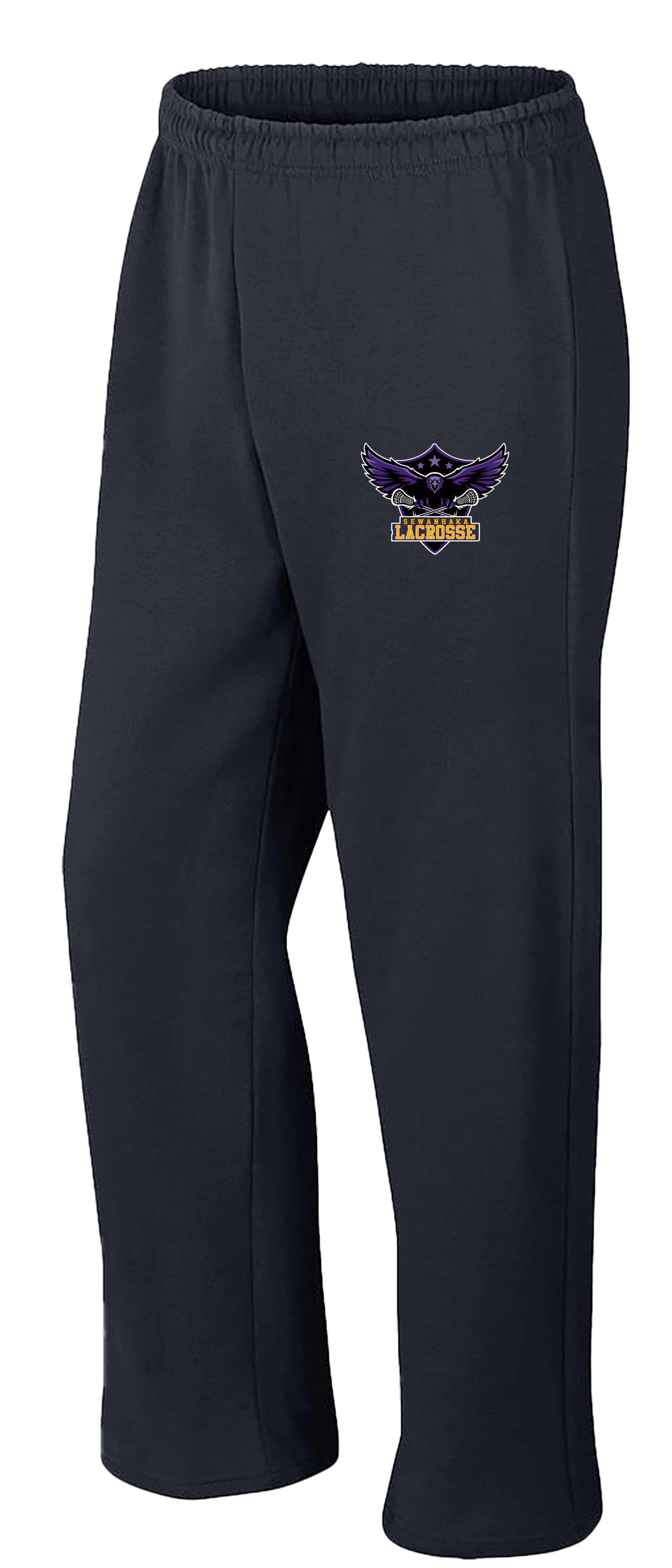 SEWANHAKA GIRLS LACROSSE Open-Bottom Sweatpants
