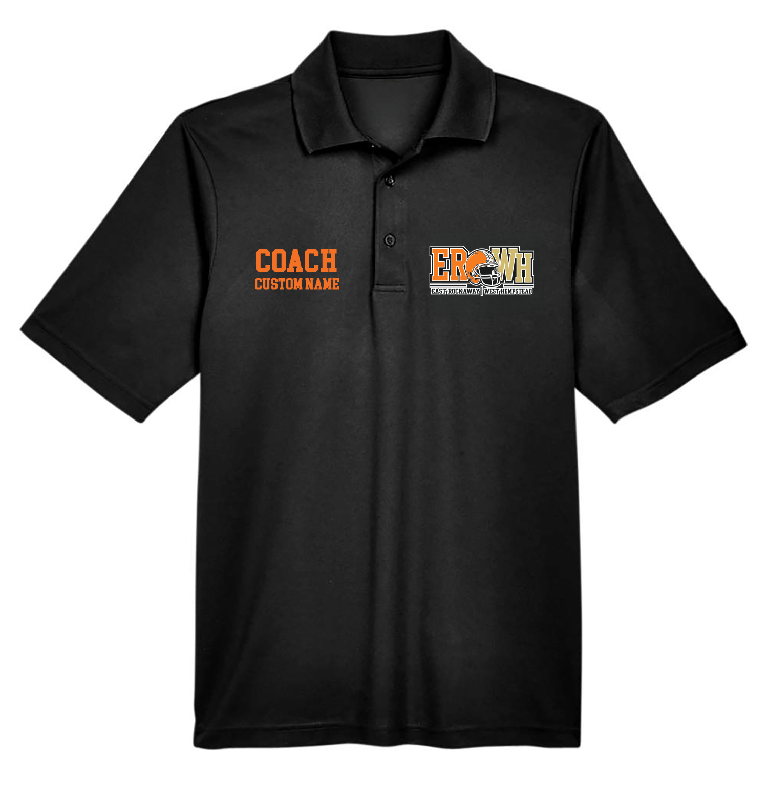 EAST ROCKAWAY FOOTBALL PRINTED POLO