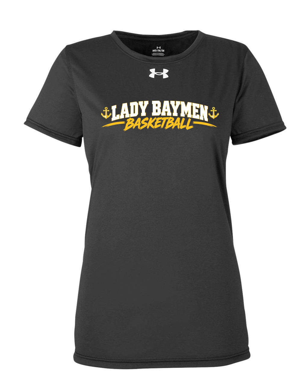 Oyster Bay Ladies Basketball UNDER AMOUR Short Sleeve women's short sleeve T-shirt 1376847