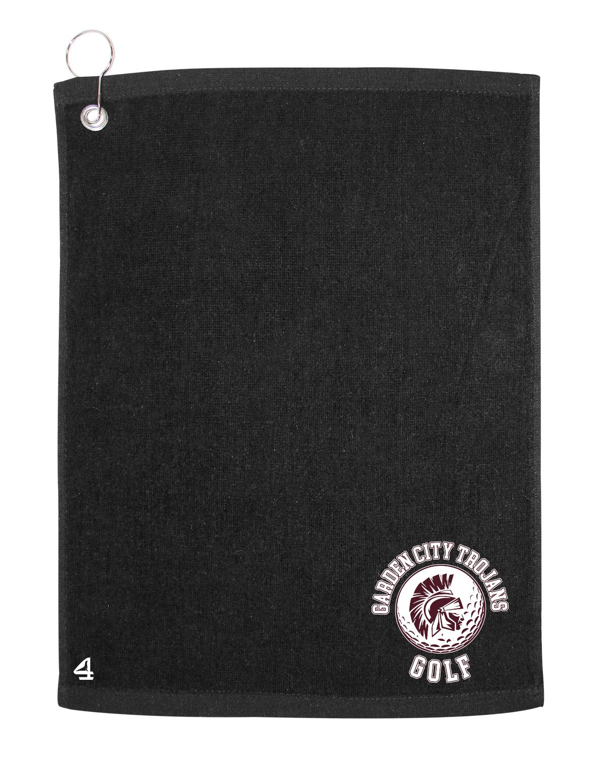 Garden City Golf Large Rally Towel with Grommet and Hook