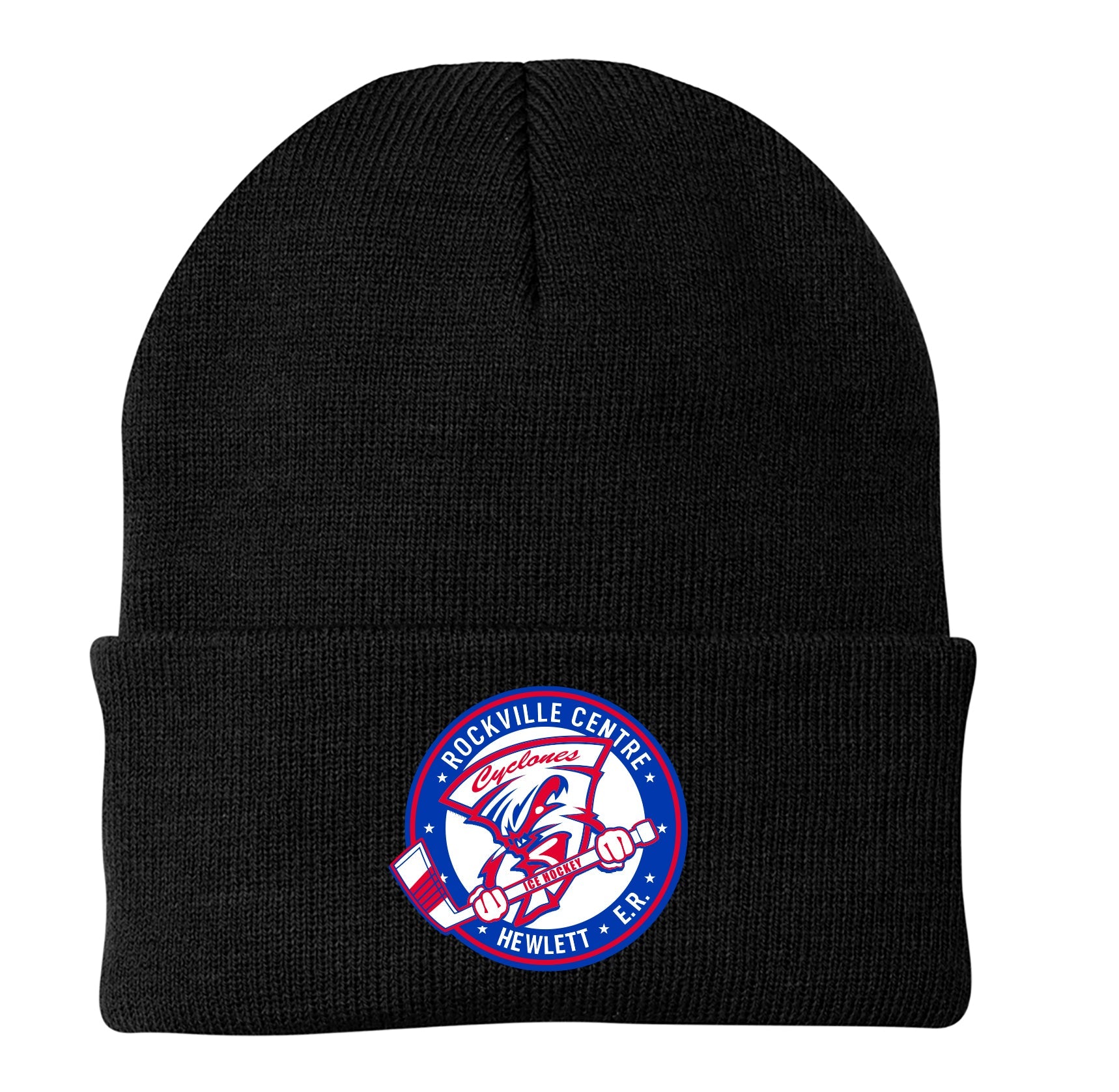 ROCKVILLE CENTRE HEWLETT E.R. HOCKEY Embroidered Beanie