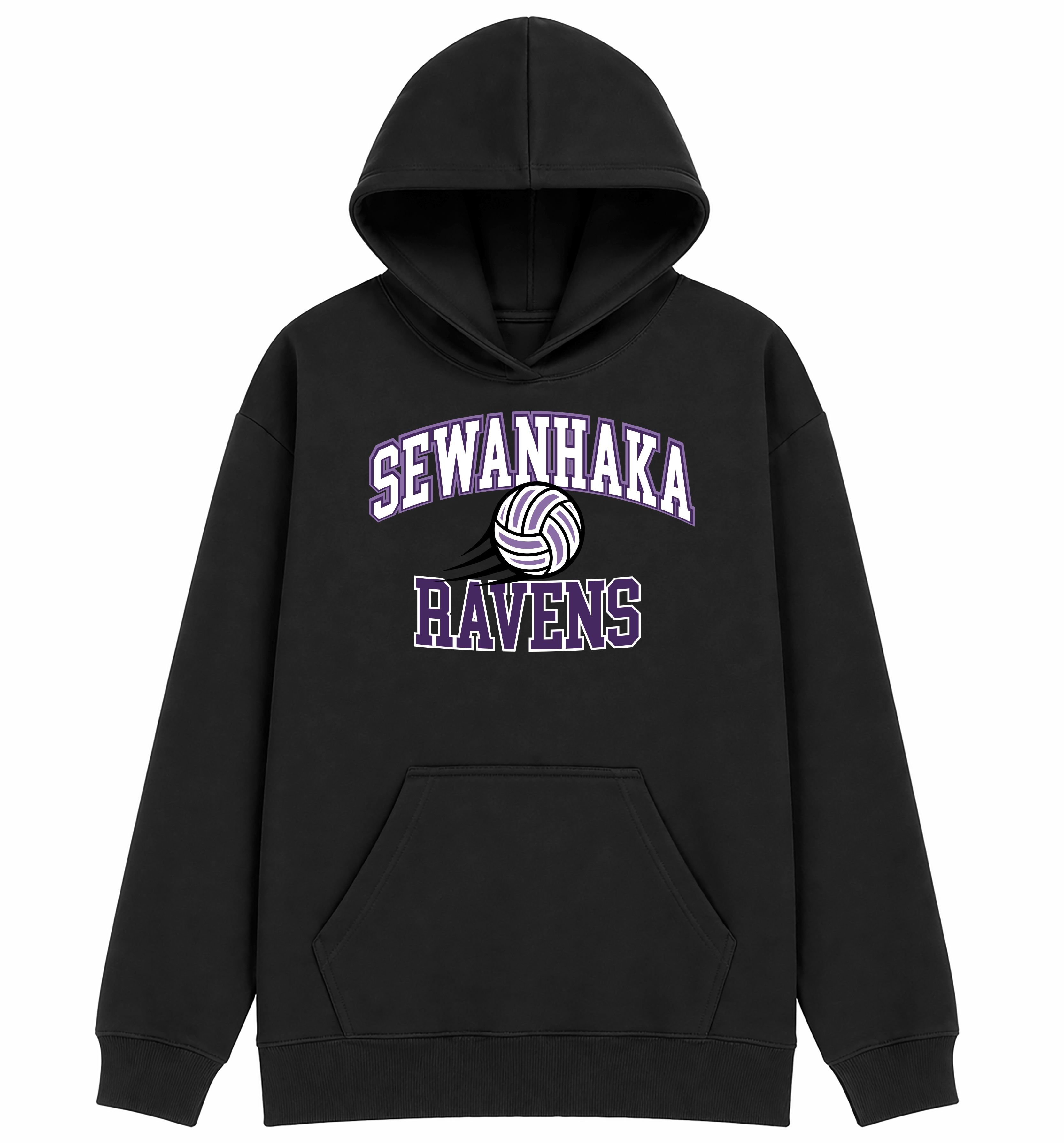 Sewanhaka Ravens Volleyball Oversized Hoodie