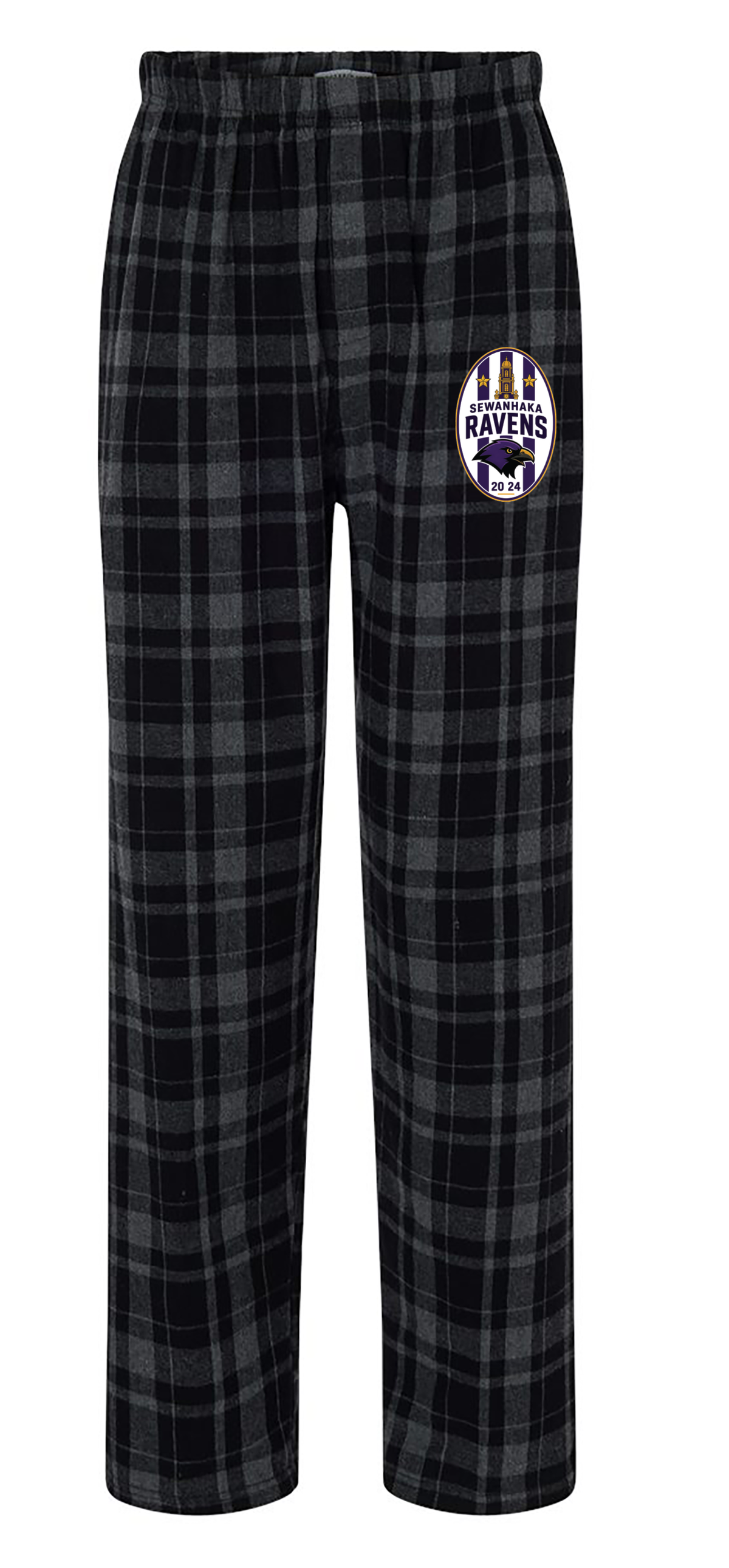 SEWANHAKA RAVENS BOYS SOCCER FLANNEL PANTS bm6624 / BY6624