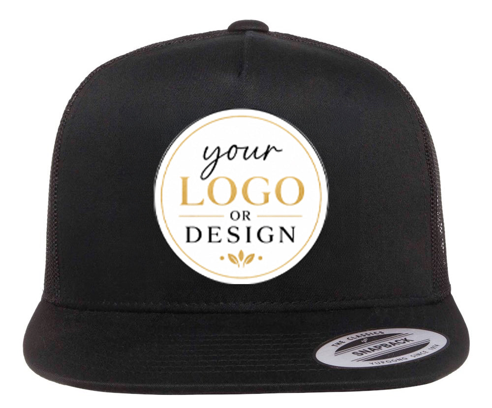 Printed Trucker Snapback Hat