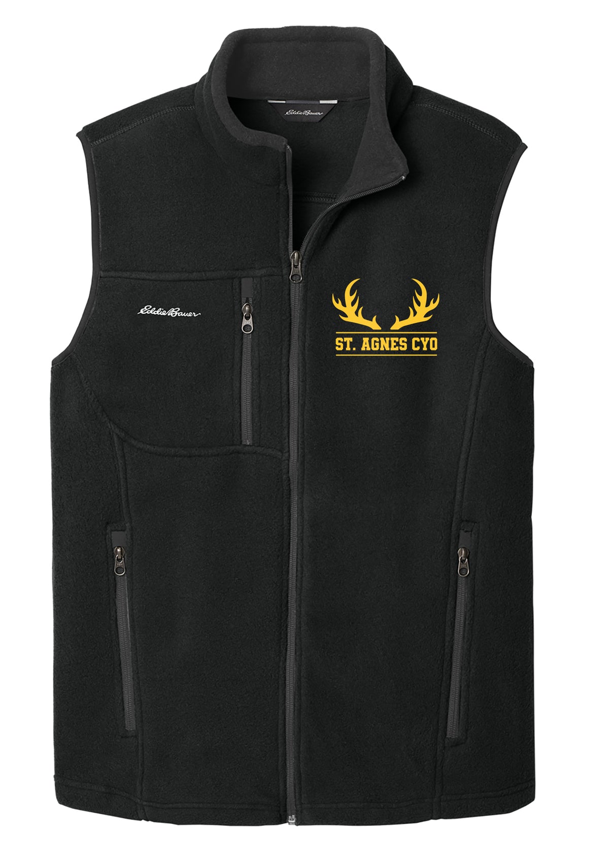 ST AGNES BASKETBALL Embroidered Eddie Bauer® Fleece Vest