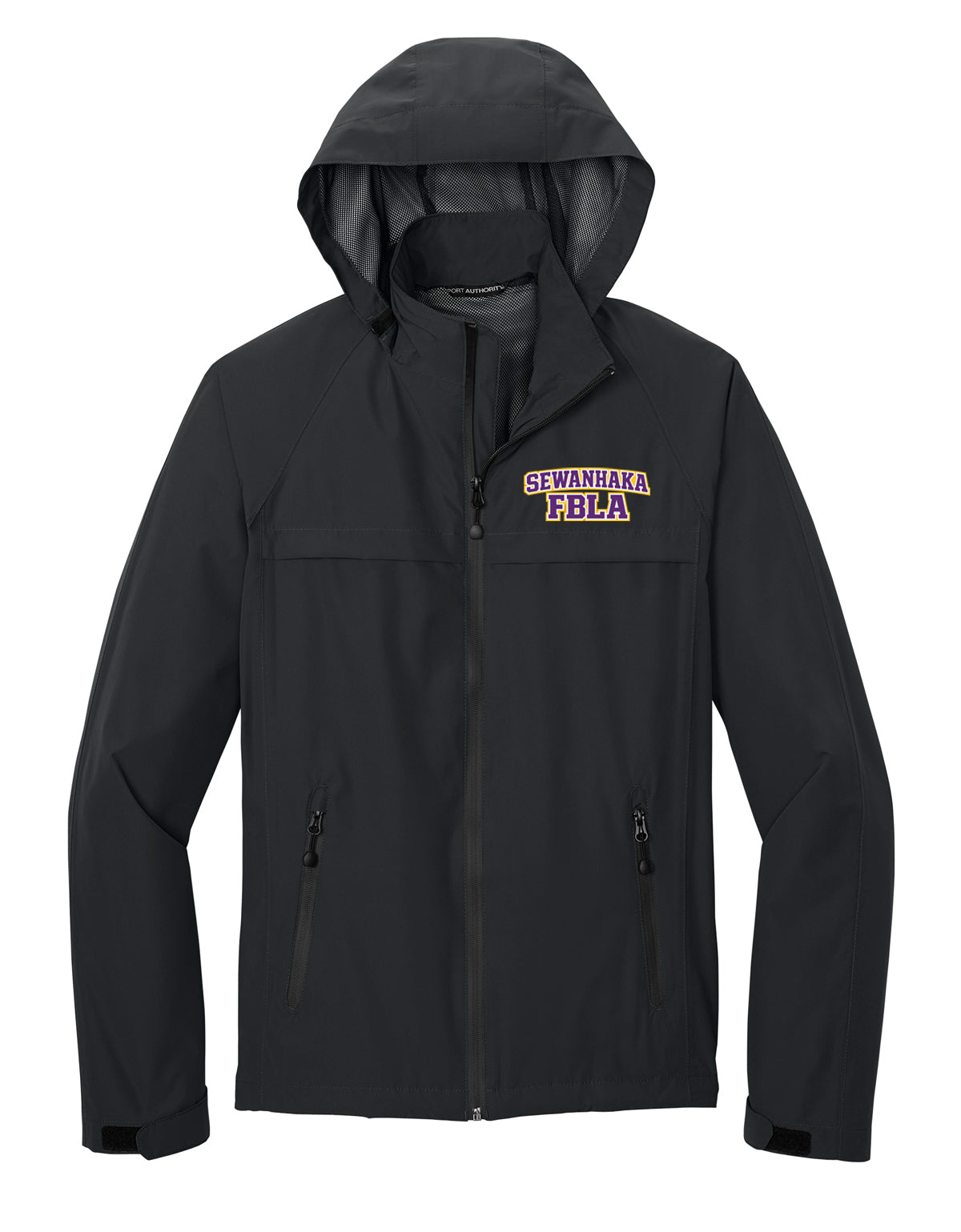 SEWANHAKA FBLA Embroided Rain Jacket