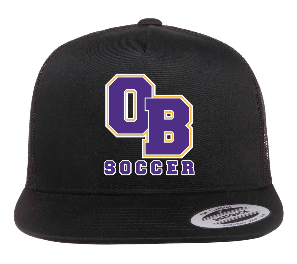 OYSTER BAY GIRLS SOCCER Embroidered Snapback Trucker Hat
