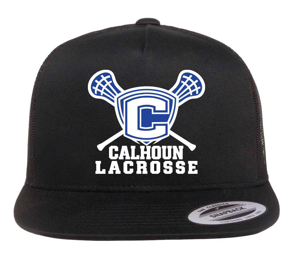 CALHOUN LACROSSE PRINTED TRUCKER HAT 6006