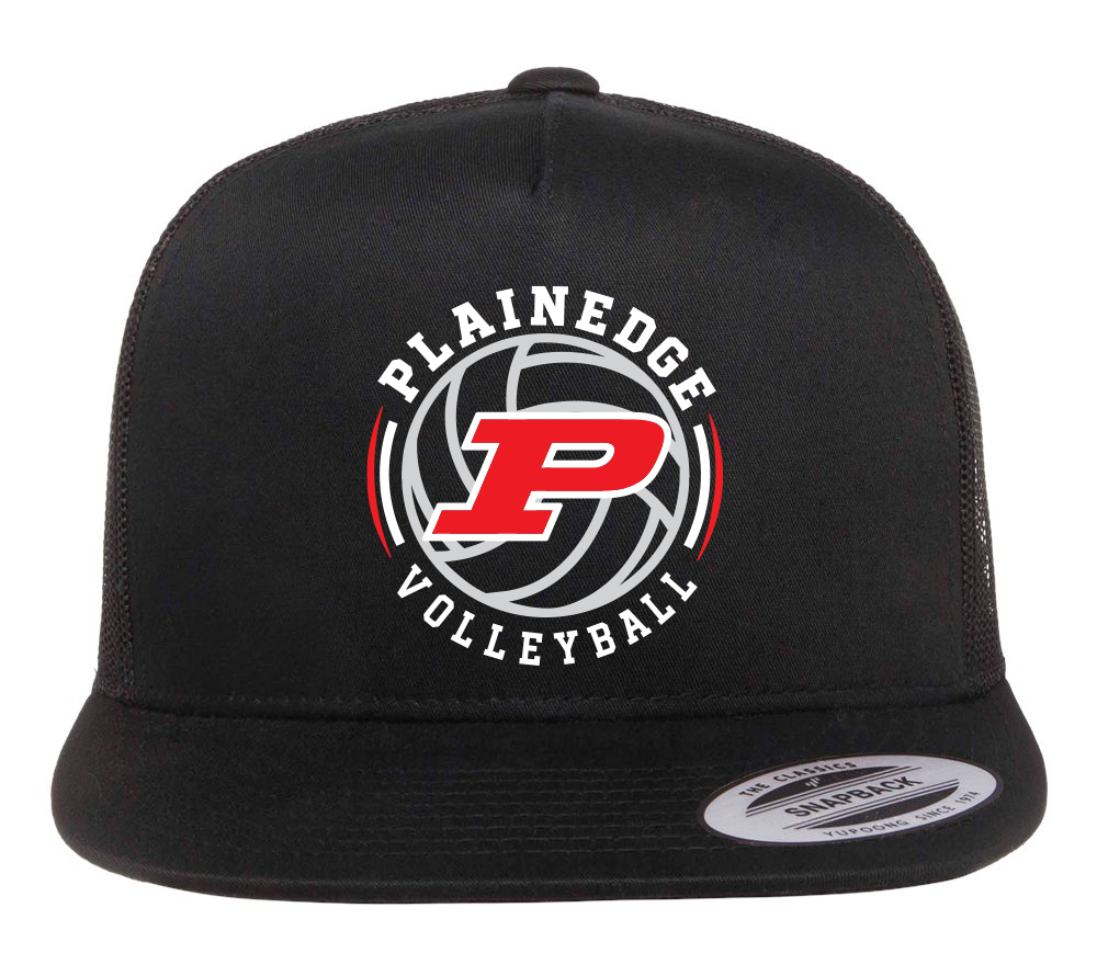 PLAINEDGE VOLLEYBALL Printed Trucker Hat