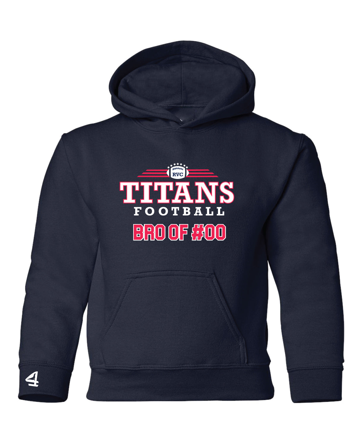 Titans Football Youth BRO Hoodie