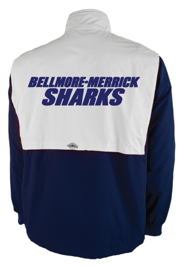 BELLMORE MERRICK SWIM AND DIVE PRINTED JACKET E11817
