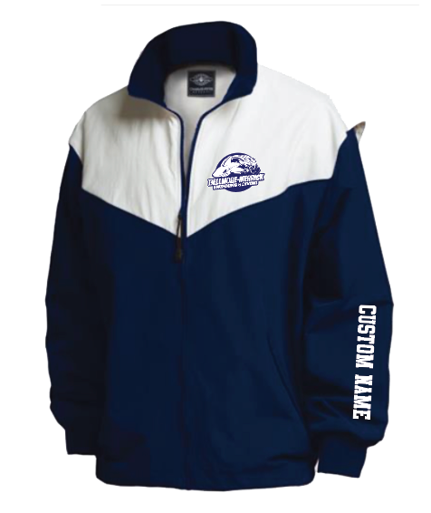 BELLMORE MERRICK SWIM AND DIVE PRINTED JACKET E11817