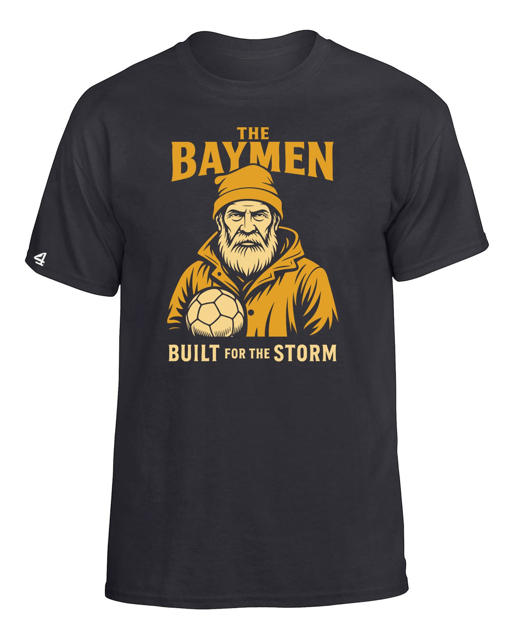 Baymen Soccer built for the storm SS Tee