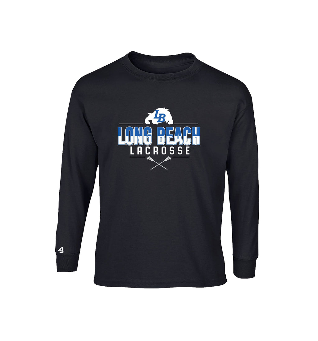 Long Beach High School Lacrosse LS T-shirts