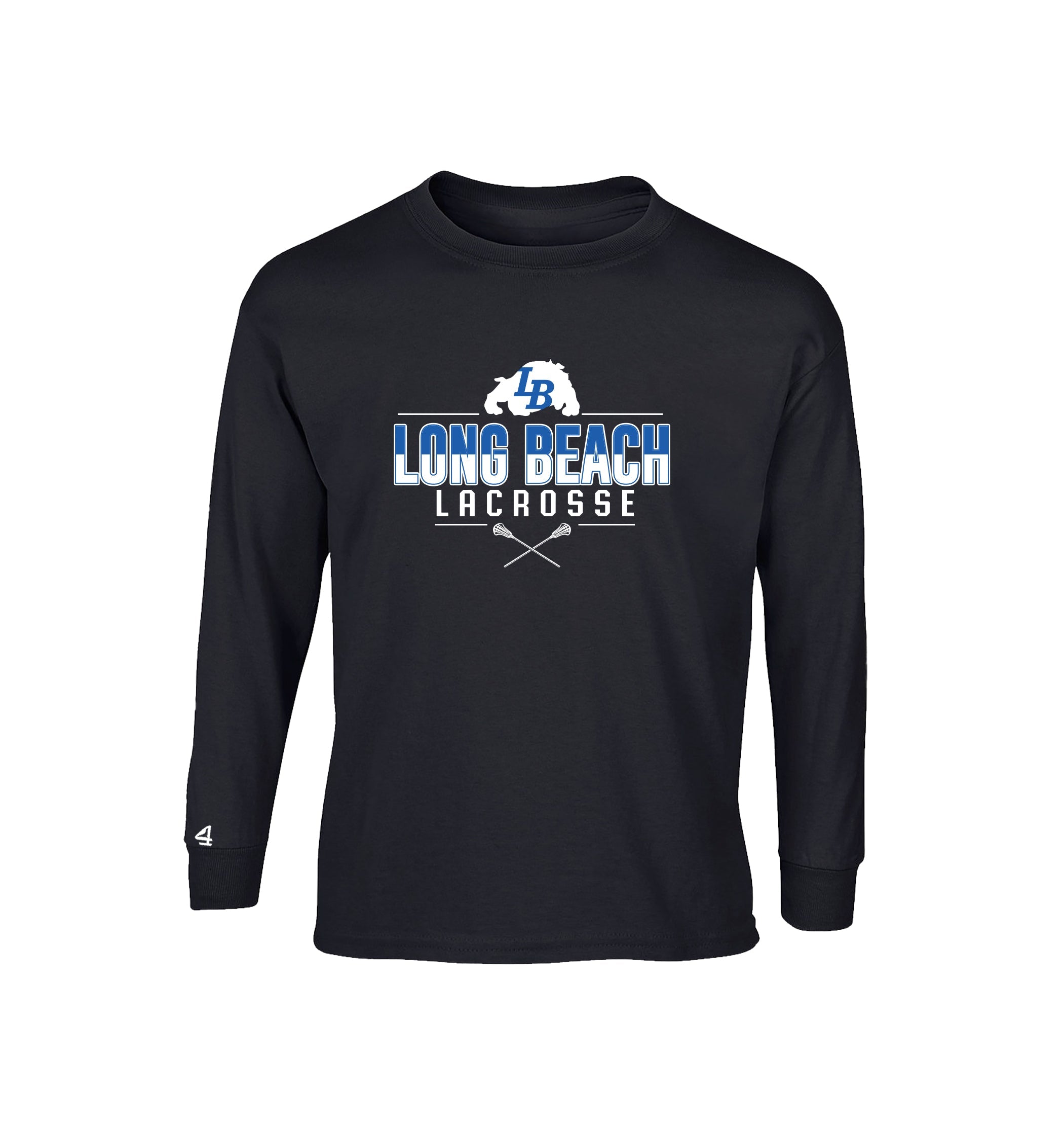Long Beach High School Lacrosse LS T-shirts