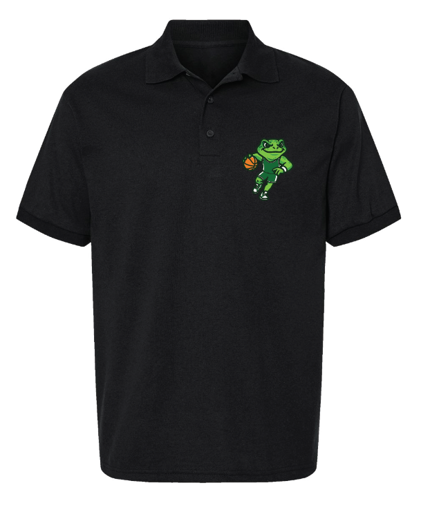 CARLE PLACE GIRLS BASKETBALL Embroidered Jersey Polo