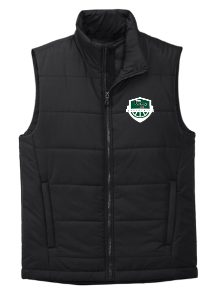 CARLE PLACE GIRLS BASKETBALL Embroidered Puffer Vest