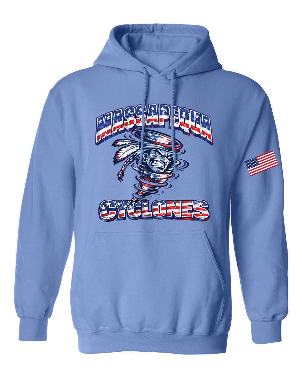 Massapequa Cyclones USA Hoodie