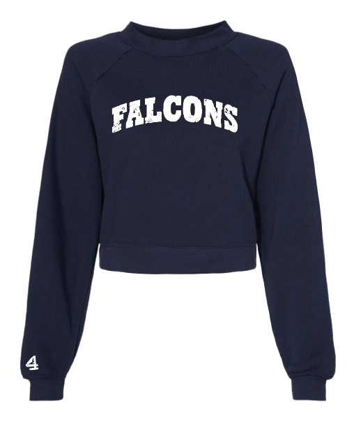 ARIZONA CAVE CREEK FOOTBALL Cropped Fleece Crewneck
