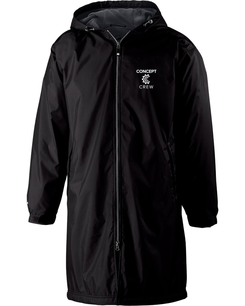 Concept Crew embroidered Long Jacket