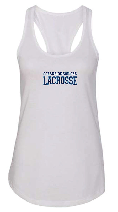 Oceanside Lacrosse OCEANSIDE SAILORS Girl's Racerback Tank