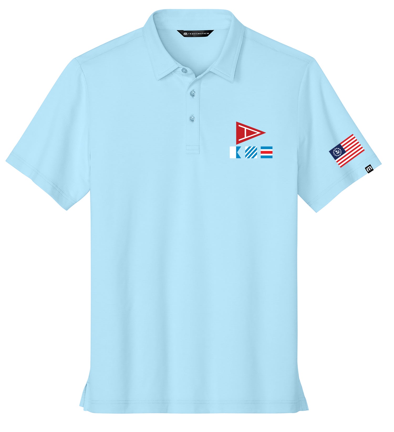 Amityville Yacht Club Printed Flag Travis Mathew Crestview Polo