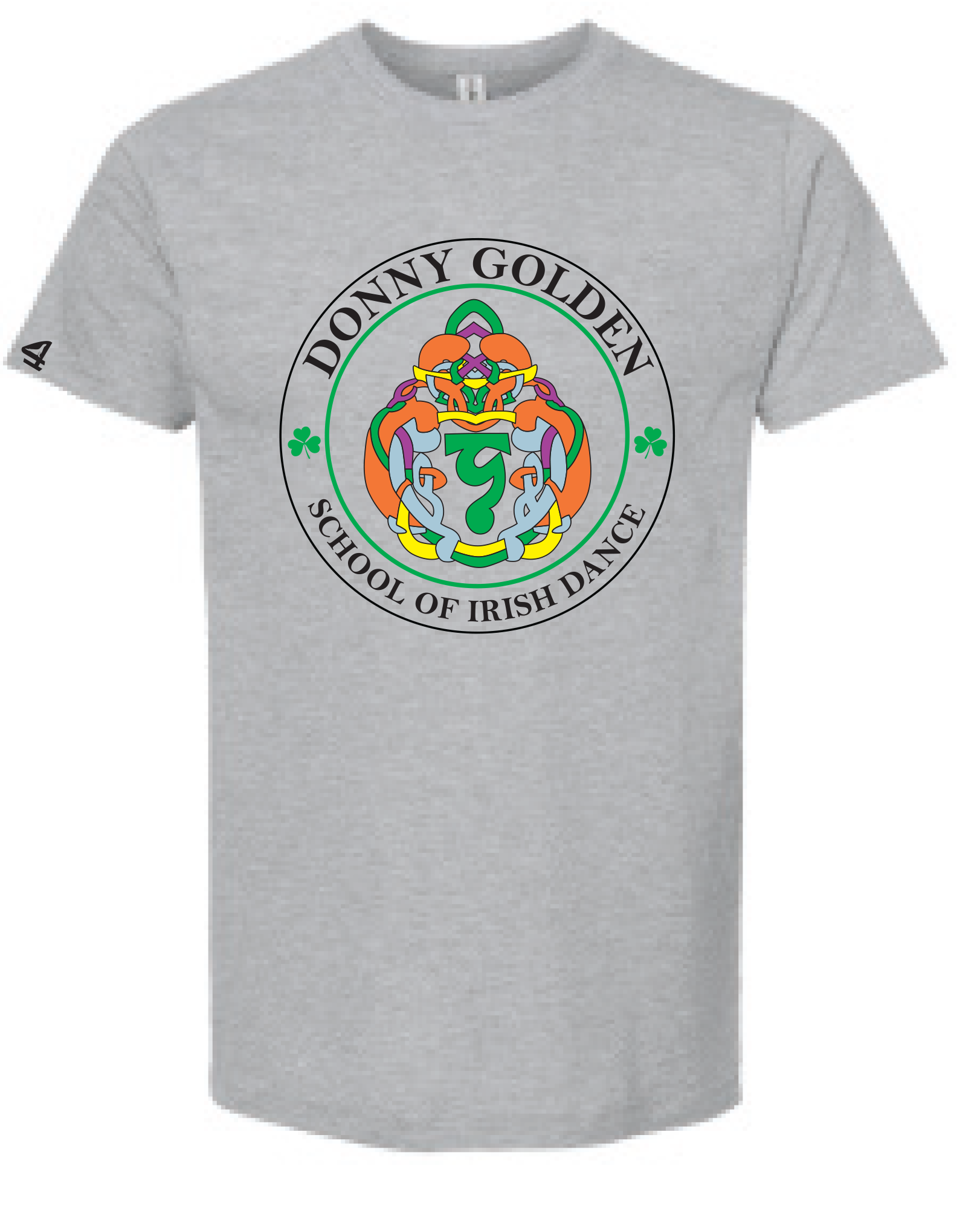 DONNY GOLDEN SCHOOL OF IRISH DANCE 2 SS T-shirt