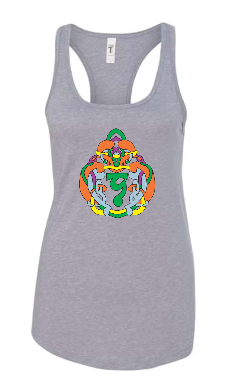 DONNY GOLDEN SCHOOL OF IRISH DANCE Racerback Tank