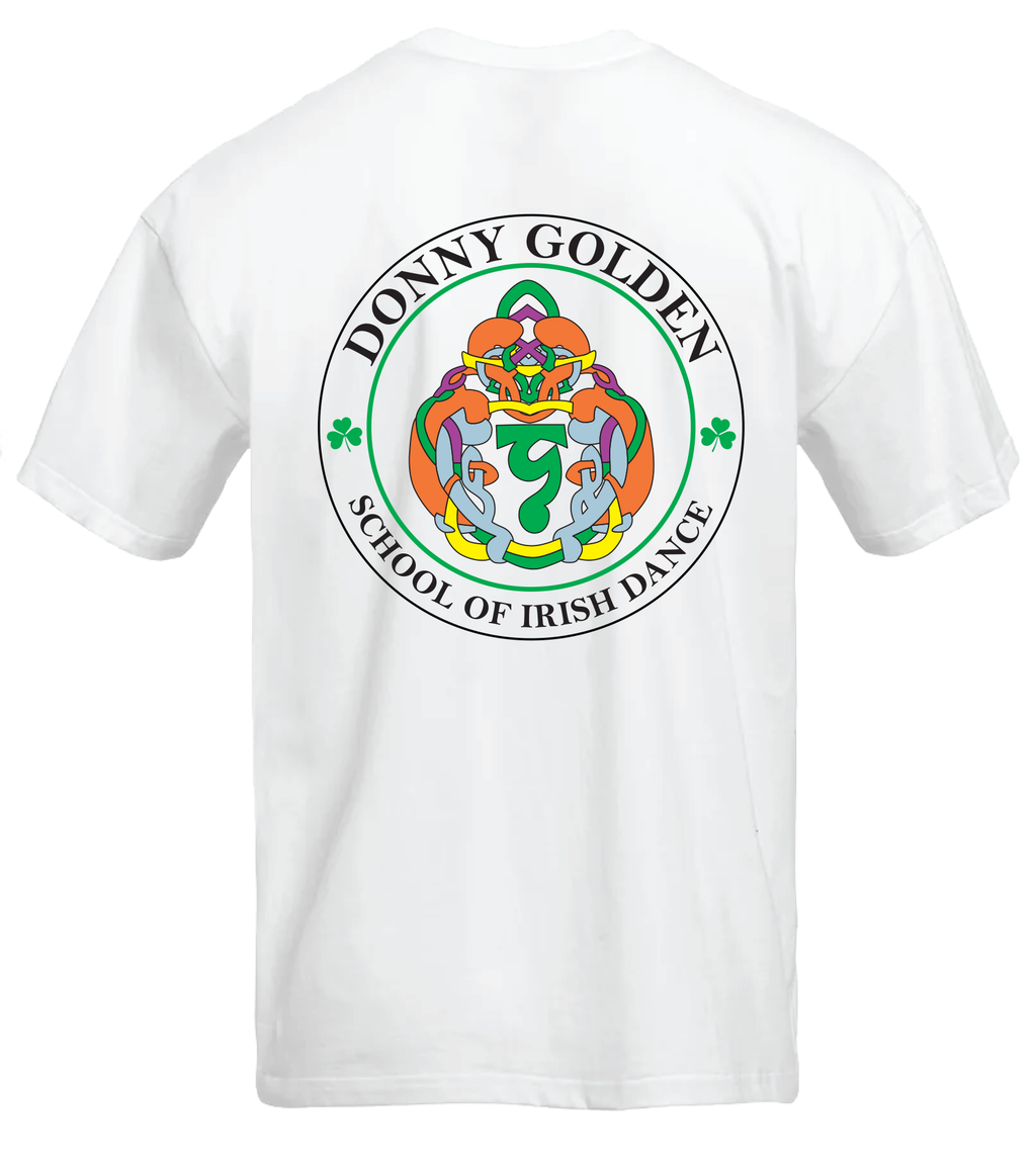 DONNY GOLDEN SCHOOL OF IRISH DANCE SS T-shirt