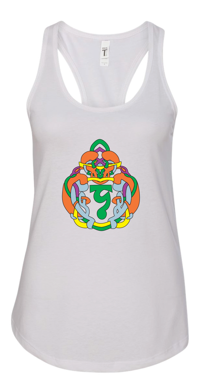 DONNY GOLDEN SCHOOL OF IRISH DANCE Racerback Tank