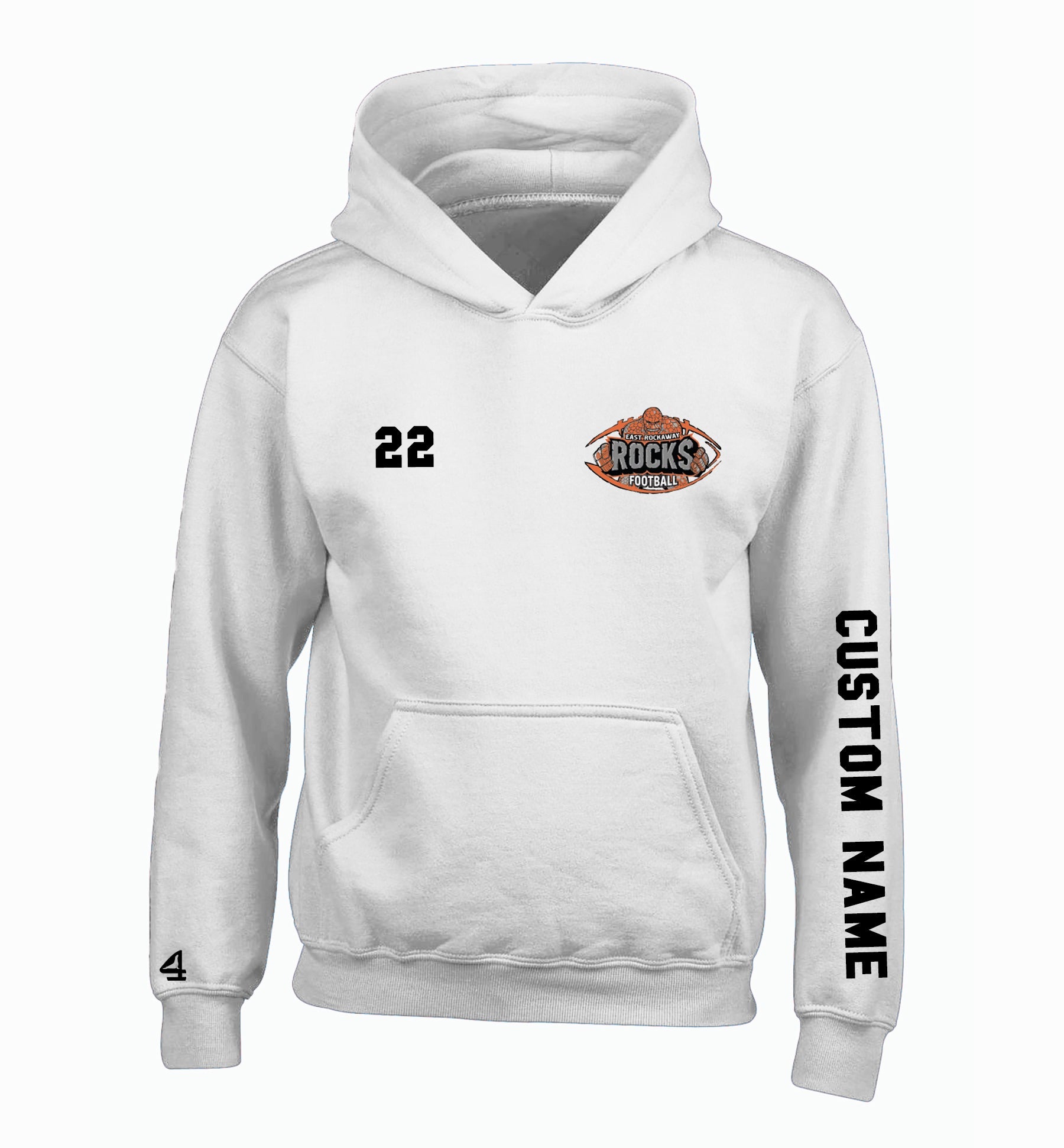 East Rockaway Football Hoodie
