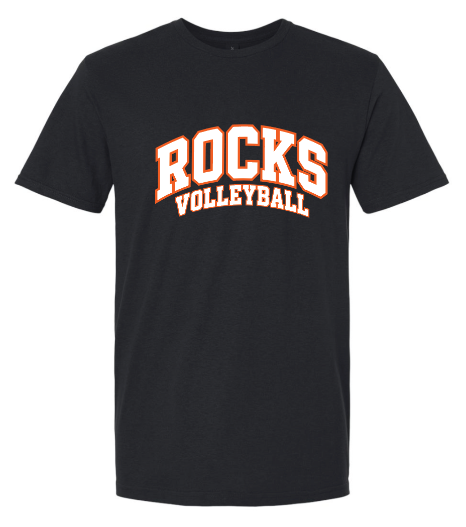 East Rockaway Volleyball ROCKS SS T-Shirt 64000/B